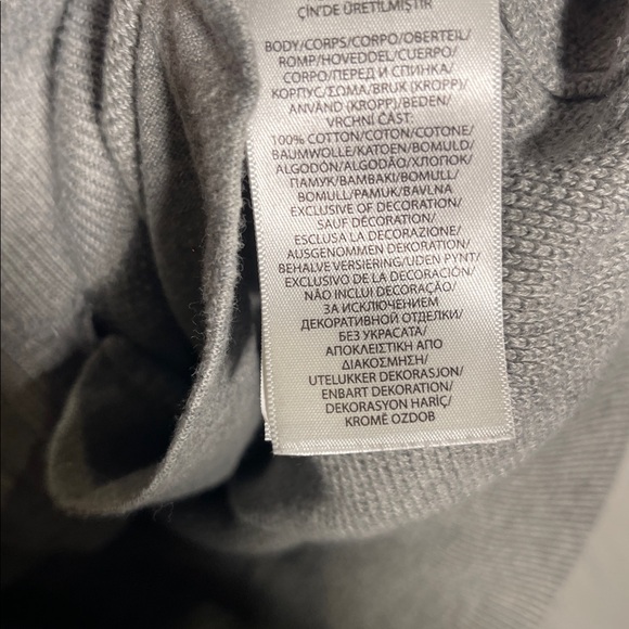 POLO RALPH LAUREN MENS PIMA COTTON GRAY FULL ZIP SWEATER VEST MEDIUM - Picture 5 of 6